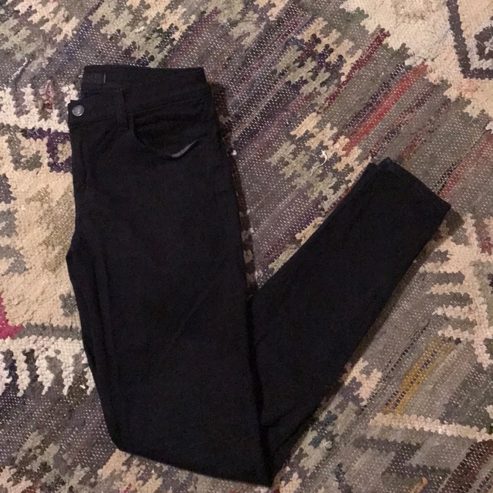 Super Skinny J Brand Black jeans